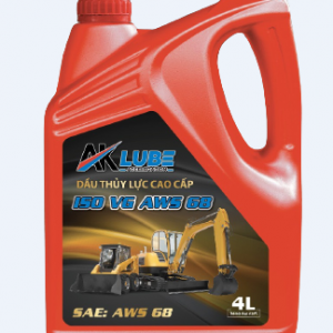 Ak Lube ThỦy LỰc Vg Aws 32 ,46 ,68 4l đỏ